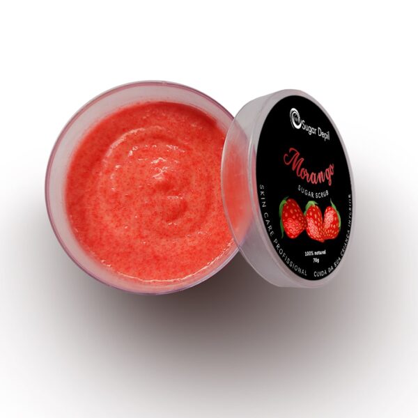 Sugar Scrub - Esfoliante Natural Aroma Morango - Imagem 3